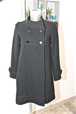 luxueux manteau caban en laine noir MAJE taille 36 fr 40i  VALEUR 750€