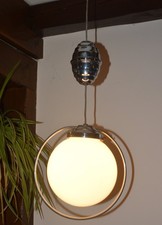 Ancienne lampe globe