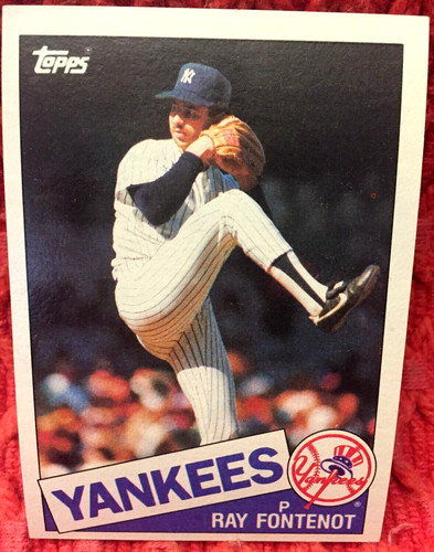 Yankees ray fontenot - fontenot, #507