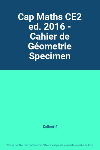 Cap maths ce2 2016 - maths,