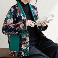 Femme Fleur Manteau Haut