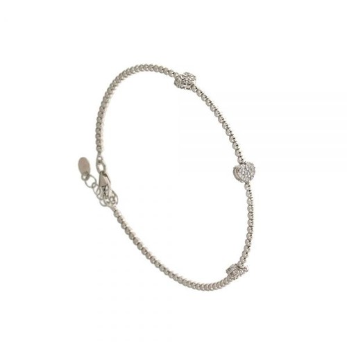 Carat white gold bangle - 18,