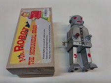 (MS645) "Mr. Robot The Mechanical Brain" Robot électrique en tôle (marcheur)