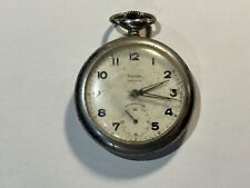 Montre Gousset Frésard Locomotive Mouvement bloqué balancier oscille (199-13/P7)