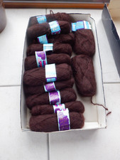 12 pelotes laine mohair BOUTON
