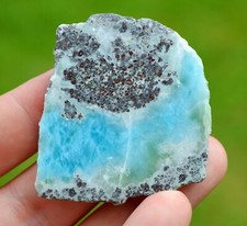 Pectolite var. Larimar 49