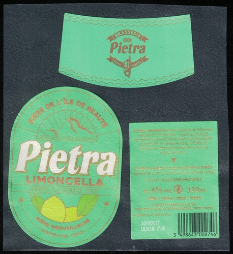 France lot etiquettes - lot, bière