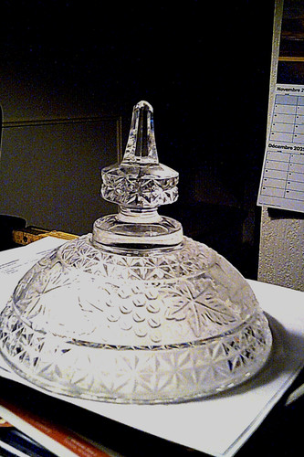 Cloche couvercle cristal - en,