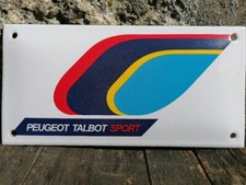 Plaque émaillée Peugeot