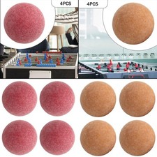 Lot de 4 balles de baby-foot pour table jeu, idéales pour les fêtes et les