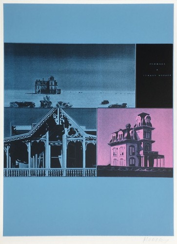 Jacques monory sérigraphie - jacques,