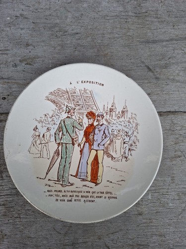 Assiette parlante exposition - parlante,