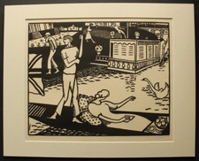 Jean-Emile LABOUREUR "Sur la