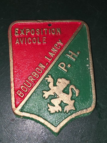 Plaque alu exposition - exposition, avicole