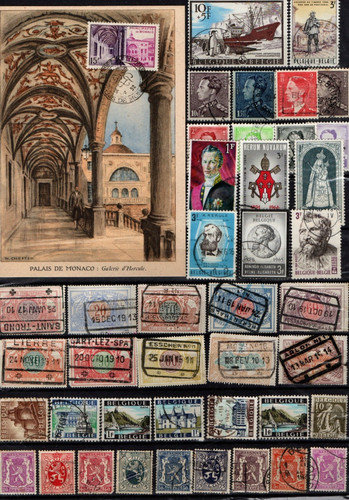 Belgique lot de timbres - !,