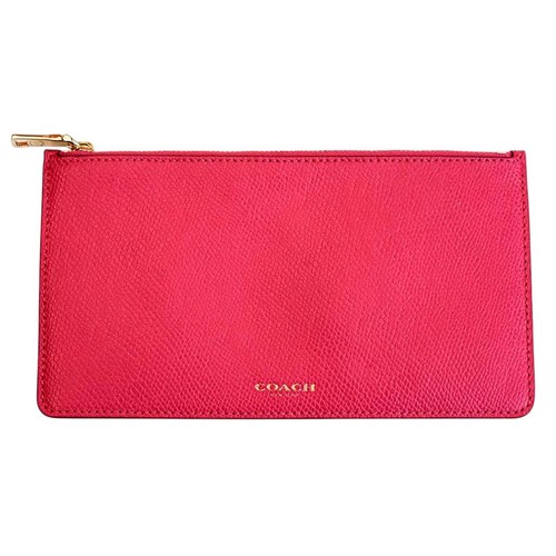 Pochette coach rose fuchsia - pochette,