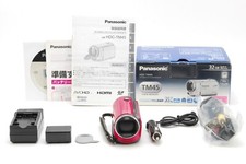 [NEUF] Caméra vidéo numérique HD Panasonic HDC-TM45 Berry Pink du Japon
