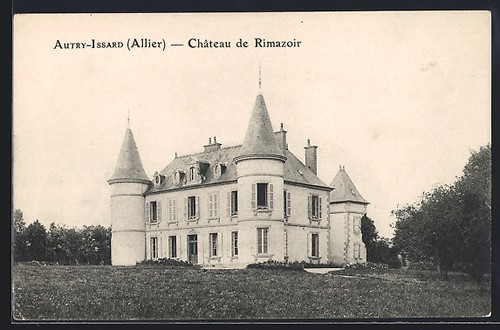 Cpa autry issard allier - cpa, /allier
