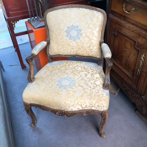Fauteuil plat de - , style