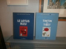 Les Archives Tintin- Editions Moulinsart  -Lot de 2