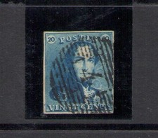 1849 Belgique - Yvert n°2 - Roi Léopold Ier. - D'OCCASION AVEC D'EXCELLENTES M