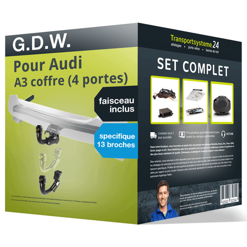 Attelage amovible pour - amovible, g.d.w.