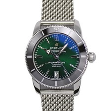 Montre Homme BREITLING Superocean AB2010121L1A1 Automatique Cadran Vert Bracelet