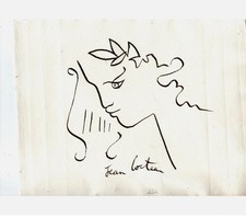 Cocteau dessin années 50