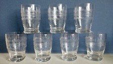 6 GRANDS VERRES LIQUEUR PORTO GOBELETS GRAVES XX E VIERZON MEISENTHAL ?
