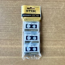 NEUF Lot 3 Microcassettes TDK