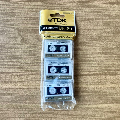 Neuf lot microcassettes tdk - 3,