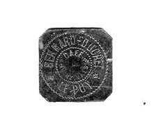 RARE JETON MONNAIE DE 12 C 1/2