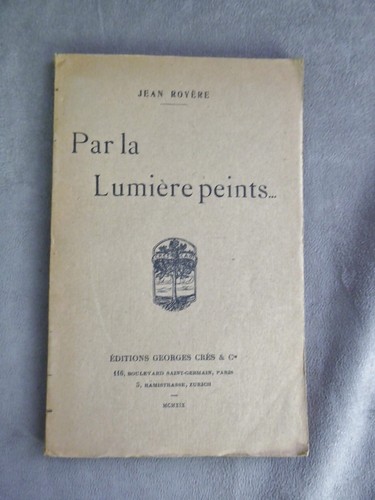 Par lumiere peints - peints...,
