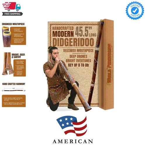 Modern didgeridoo instrument - didgeridoo,