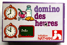 Domino des heures jeu - des,