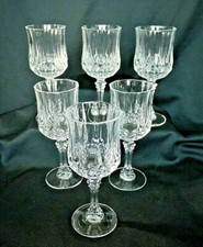 6 verres à pied à vin en