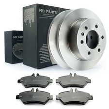 Disques 298mm Plein Revêtements Arrière pour Mercedes-Benz Sprinter 3-t 3,5 T