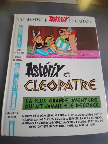 Astérix cléopâtre bd - astérix,