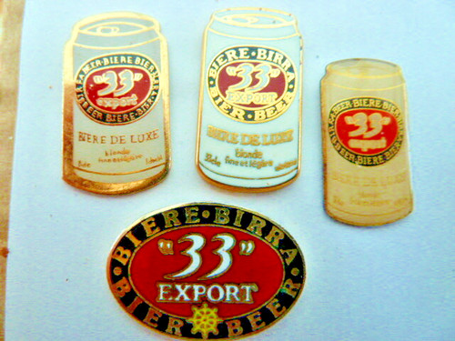 Pin biere 33 export - pin',