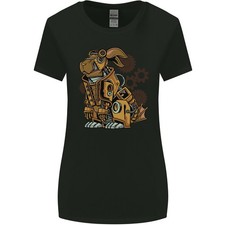 T-Shirt Femme À Coupe Large Steampunk Rabbit
