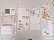 Lot CPA 437 436 435 Neuf ,Timbres 1er Jour  Cartes  pré-timbrées Doc Philatélie 