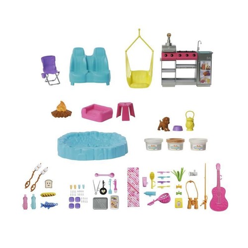 Barbie coffret camping - barbie,