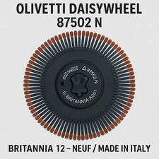 Olivetti Daisywheel Britannia