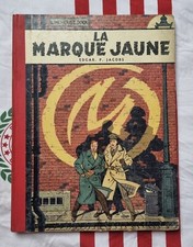 BD BLAKE ET MORTIMER LA MARQUE JAUNE - EO - JACOBS - POINT TINTIN PRESENT