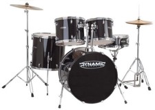 Batterie "Dynamic Percussion" - idéale pour débutant + cymbales "Alchemy" 