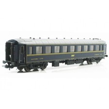 LS Models 49125 - Voiture WL F bleu CIWL livrée UIC sans monogramme - HO (1:87)