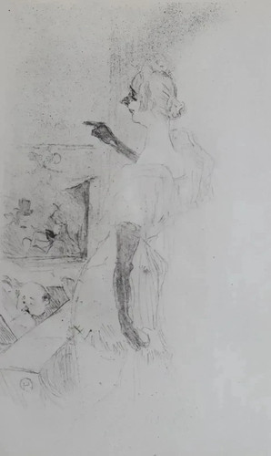 Toulouse lautrec actrice - toulouse, de