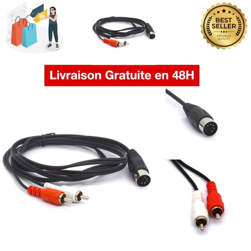 Câble audio midi din - din, 5