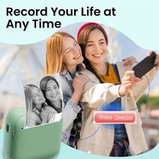 📸 Mini Imprimante Thermique Portable Bluetooth – Sans Encre, Idéale pour Photos