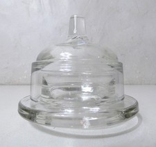 beurrier cloche individuel en verre